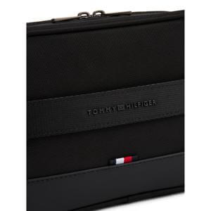 Tommy Hilfiger Metal Logo Mesh Pocket Washbag